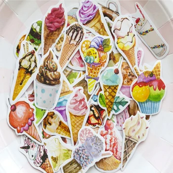 20packs/masse Søde Slik, Dessert, Ice Cream Kage Scrapbooking Sticky DIY Dagbog Album Multi Former Kontor Skole Kid ' s Gave