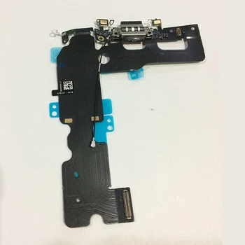 20Pcs Oplader Dock Oplader Port Hovedtelefoner Audio Jack Stik med Mikrofon Flex Kabel Til iPhone 7 Plus 5,5