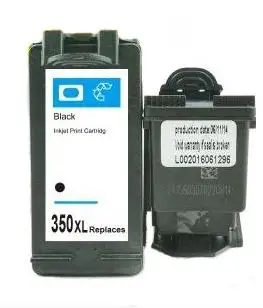 2STK 350XL Blækpatroner kompatible til Photosmart C4480/C4280/C4580/C5280 Officejet J5780/J5730/J5780/J5785/J5790/J6410/J6450