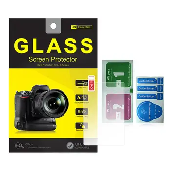 2STK Glas Screen Protector Film til OLYMPUS E-M1/II/E-M5 II/III/E-M10 II/III