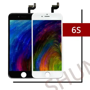3STK AA Kvalitet Ingen Døde Pixel Display Til iPhone 6S LCD-Med God 3D-Touch Screen Digitizer Assembly Udskiftning Gratis Shipp