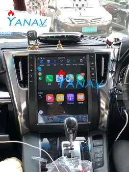 Android, 4G+64G car multimedia afspiller Til TOYOTA Alphard AH30-2019 med DSP Carplay 4G/WIFI-navigation bil stereo radio