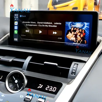Bil stereo Android Multimedia bil video-lyd-Afspiller til-Lexus NX NX200 NX300h 2018 2019 2020 Bil GPS-Navigation, radio player