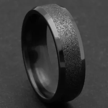 Enkel 316L Rustfrit Stål Finger Ring til Mænd, Kvinder Kedelig polske Bane Bryllup Bands Ring Til Venner Elsker Vintage CZ Brugerdefinerede Ring