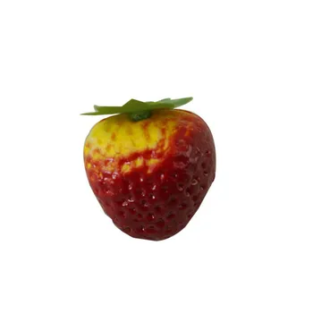 Falske Jordbær Realistisk Og Naturtro Kunstige Dekorative Jordbær Frugt Til Dekoration Ordninger, Hjem, Hus, Køkken Indretning