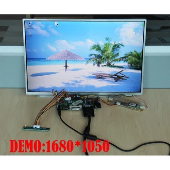 For CLAA215FA01 panel skærm DVI VGA-Controller board 30pin 1920×1080 DIY M. NT68676 Driver kit HDMI LVDS 4 CCFL inverter
