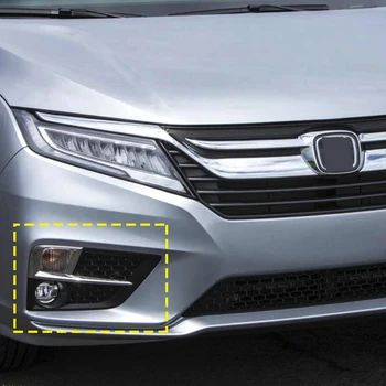 For Honda Odyssey 2018 2019 2020 Bil Tilbehør 2stk ABS Chrome Foran Hovedet tågelys Lys Dækning trim Cap-Bil Styling