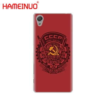 HAMEINUO Sovjetunionen SOVJETUNIONEN Grunge Flag Cover Case til sony xperia C6 XA1 XA2 XA ULTRA X XP L1 L2 X XZ1 kompakt XR/XZ PREMIUM