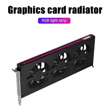 JONSBO VF-1 Grafikkort Blæseren RGB Belysning Støtte AURA Bundkort Vise Video Card køleplade Køler til NVIDIA GTX