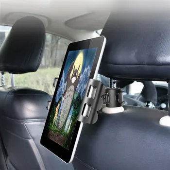 Justerbar Bil Tablet Stand Holder til IPAD Universal Tablet Stå autostol Tilbage Beslag til 4-11 Tommer Tablet Tilbehør