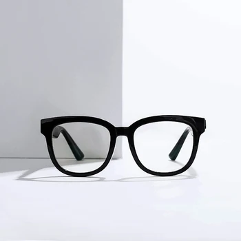 KX02B Smarte Briller Trådløse Bluetooth Hands-Free Opkald o Åbent Øre Anti-Blåt Lys, Linser, Briller