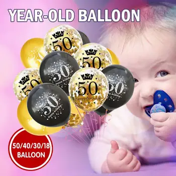 Latex 15PCS/Sæt 18 30 40 50 Ballon Airballoon Dejlige Riginality Toy Hawaii Balloner Rekvisitter, Dekoration, Event, Bryllup, Fødselsdag