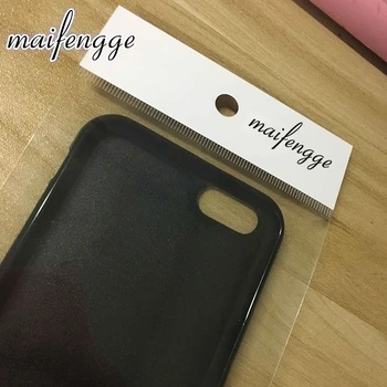 Maifengge 2017 HOT Salg Blødt TPU Mobiltelefon Cover For iPhone 5 6 6s 7 8 plus X XR XS antal 11 12 Pro Samsung Galaxy S7 S8 S9 S10