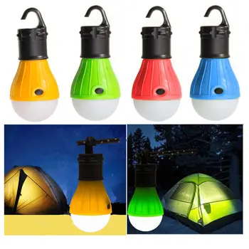 Mini Bærbare Nødsituation Camping Telt Blødt Lys Offentlig Hængning SOS 3 LED Lanters Pære Fiskeri Lanterne Vandring Energibesparende Lampe