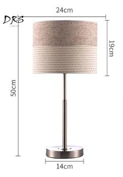 Moderne Kortfattet LED bordlampe Soveværelse natbordet Lampe Intelligent RC Desktop Dekorative Lys Nordiske Stue bordlampe