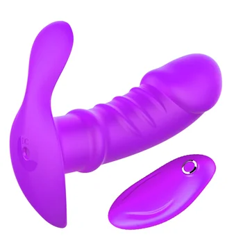 Onanister for Kvinder Strap on Trusse G Spot Vibrator Trådløs Fjernbetjening Usynlige Bærbare Klitoris Stimulator Vibrerende