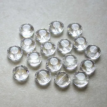 Shangquan AAA 12mm Krystal Glas Perler, Runde Knap Løs Spacer Perler Charms Til Halskæde Armbånd Smykker at Gøre