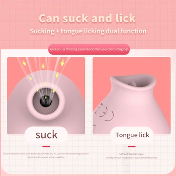 Sugende Vibratorer til Kvinder Klitoris Brystvorten Stimulatorer Vibrator Kvindelige Vagina Onanister Sucker Erotisk Voksen Sex Legetøj til Kvinder