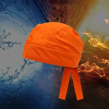 Svejsere Flammehæmmende Komfort Brandsikker Beskyttende Svejsning Bandana Cap, Hat egnet til almindelig svejsning Hatte & Kasketter