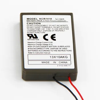 Udskiftning 2000mAh 3,7 V Li-ion Genopladeligt Batteri til Sony Playstation 4 PS4 Trådløse Dualshock 4-Controller, Engros