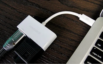 USB-C HDMI-VGA-Adapter, USB Type-c til HDMI 4K for MacBook Pro ChromeBook Xiaomi Huawei Mate 10 USB-C HDMI