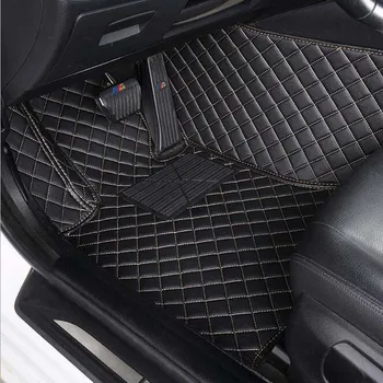 Bilens gulv måtter til haval h2-2018 vandtæt læder bil styling bil tæppe bil måtter tilbehør tapis voiture