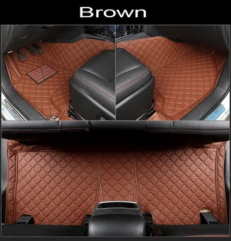 Bilens gulv måtter til Honda FIT CRV CR-V, HR-V Vezel 5D sepcial bil styling tæppe tæpper, væg-liners(2008-)