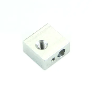 Blok Forsamling Varmelegeme Aluminium til Makerbot 3D-Printer MK7 MK8 Ekstruder Hot Ende