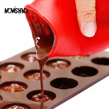 DIY Silikone Bage-Værktøjer Chokolade Mini Blandet Smeltedigel Smør Mælk Varme Mikrobølgeovn Skimmel Køkken Bagning Værktøjer