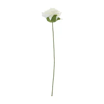 Elfenben Kunstige Skum Rose Buket 10 PE Blomster Blomster Brude Bryllup Indretning 7cm