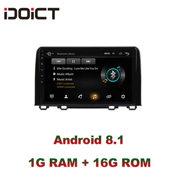 IDOICT Android 8.1 Bil DVD-Afspiller, GPS-Navigation og Multimedie Til Honda CRV Radio 2017 bil stereo