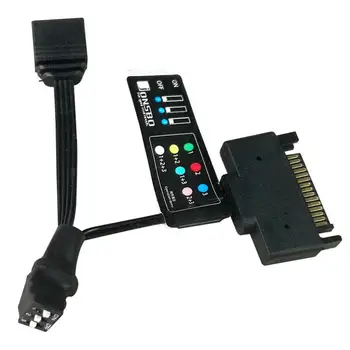 JONSBO VF-1 Grafikkort Blæseren RGB Belysning Støtte AURA Bundkort Vise Video Card køleplade Køler til NVIDIA GTX