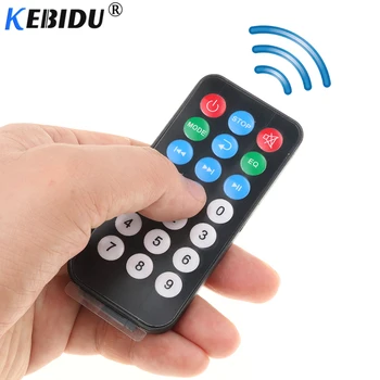 Kebidu Trådløse Bluetooth-12V 24V Bil MP3-Dekoder Bord Modul Audio USB-TF FM-Radio, AUX + Fjernbetjening til iPhone Huawei
