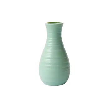 Nordisk Plast Vase Efterligning Keramik Flower Pot Flaske Planter Arrangement Indretning