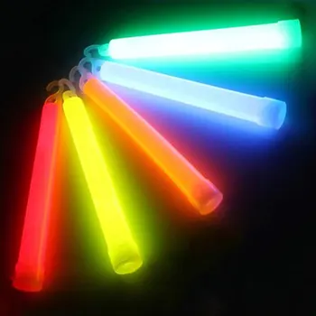NYE 10stk 6tommer Industriel Kvalitet knæklys Lys, Stick Part Camping udrykningsblink Glowstick Kemiske Fluorescerende