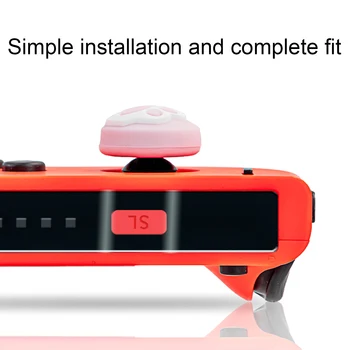 Nye Joystick Dække Thumb Stick Greb Cap Til Nintendo Skifte NS Glæde-Con Controlleren For at Skifte Lite JoyCon Gamepad Thumbstick Sag