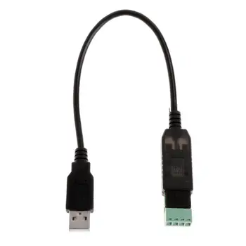 PZEM-017 DC Kommunikation Max interface RS485 med Modbus 0-300V 300A Shunt USB-Kabel
