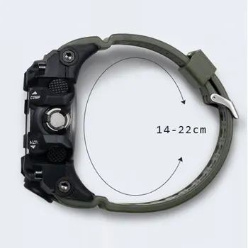 SMAEL Mærke G-Style Sport Watch Mænd LED Digitale Ure Vandtæt Militære Armbåndsure Herre 1545 Ur Metal Box reloj hombre