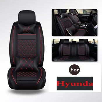 Syntetisk Læder Auto Sæde Dækker 5 Farve på for-eller Bagside Pladser Pad For Hyundai Verna Verna Elantra Elantra Mistra Sonata