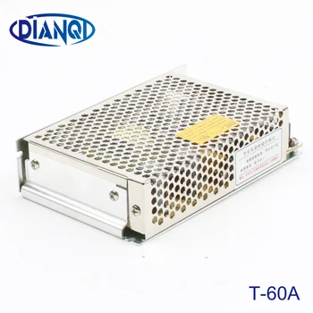Triple output 60w strømforsyning 5V 5A, 12 V 2,5 A,-5 V, 0,5 A power suply T-60A ac-dc converter god kvalitet