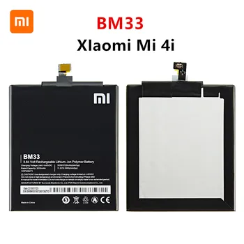 Xiao mi orijinal BM33 3120mAh pil için xiaomi mi 4i mi 4i Mi4i M4i BM33 yüksek den højeste kvalitet telefon yedek piller