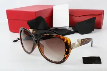 2021Men Vintage Solbriller Kvinder Solid Mode Solbriller Voksen Unisex Tendens Luksus Solbriller Designer Brand Med Box