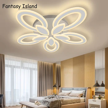 AC180-265 Moderne LED-Lysekroner Til Stue, Soveværelse, Spisestue Hvide Færdig Lysekrone Lys Hjem lysarmaturer