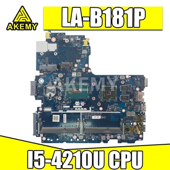 Akemy For HP ProBook 440 G2 Laptop Bundkort 768393-601 768393-501 768393-001 LA-B181P med I5-4210U CPU R5 M255 GPU, 1GB