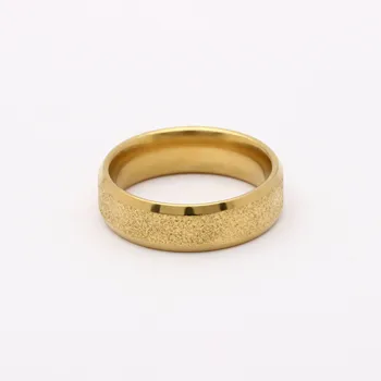 Enkel 316L Rustfrit Stål Finger Ring til Mænd, Kvinder Kedelig polske Bane Bryllup Bands Ring Til Venner Elsker Vintage CZ Brugerdefinerede Ring