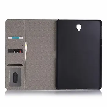 Fashion Læder Tablet taske Til Samsung Galaxy Tab S4 T830 T835 SM-T830 SM-T835 10.5 tommer Smart Flip Cover Stå Coque+pen