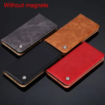 For Xiaomi Redmi 6 tilfælde Luksus Læder Flip cover Stand-Kort Slot Uden magneter Business Cases for Xiaomi Redmi 6 pro funda