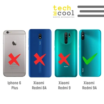 FunnyTech®Silikone Tilfældet for Xiaomi Redmi 9A l sjove sætning, 