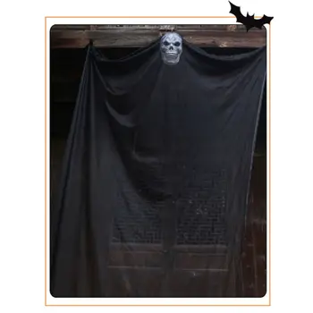 Hjem Døren Bar Indretning Hængende Zombie Ghost Skelet Rædsel Halloween Dekoration Horror Udendørs Vindue Ghoul Part Indretning Rekvisitter