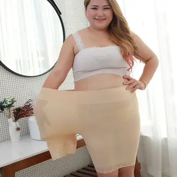Kvinders undertøj i Stor størrelse sikkerhed bukser med høj talje blonder sikkerhed undertøj plus size kvinder undertøj til kvinder er Sexet undertøj